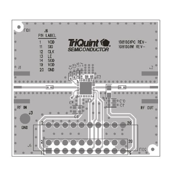 TQM8M9077-PCB 0.3-4.0GHZ EVAL BOARD